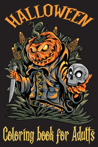 Halloween Coloring Book For Adults