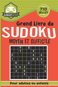 Grand Livre de Sudoku - 710 Grilles