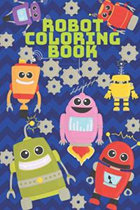 Robot Coloring Book