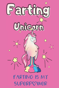 Farting Unicorn Coloring Book