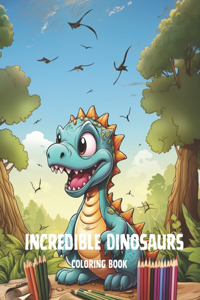 Adorable Dinosaur Coloring Book