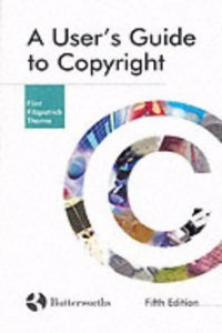 A User's Guide to Copyright