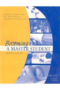 Becoming a Master Student