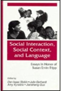 Social interaction, Social Context, and Language