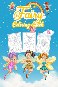 Fairy Coloring Book For Kids