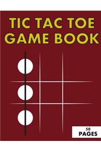 TIC TAC TOE Game Book