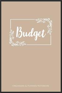 Budget Organizer & Planner Notebook