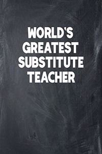 World's Greatest Substitute Teacher