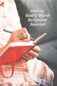 Hiding God's Word Scripture Journal