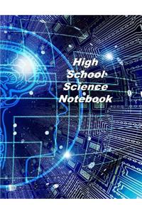 High School Science Notebook: Experiment Documentation and Lab Tracker