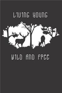 Deer Wild Animal Notebook Journal