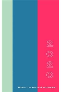 2020 Weekly Planner & Notebook