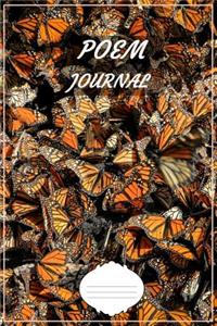 Butterfly Poem Journal