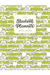 Dated Student Planner July 2019 - June 2020