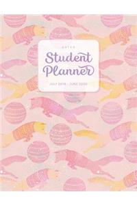 Dated Student Planner July 2019 - June 2020