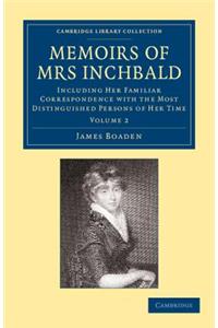 Memoirs of Mrs Inchbald