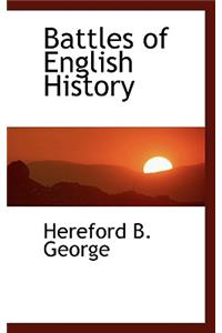 Battles of English History