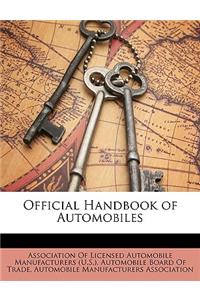 Official Handbook of Automobiles