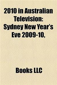 2010 in Australian Television
