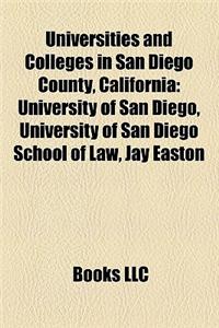 Universities and Colleges in San Diego County, California