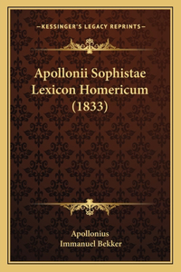 Apollonii Sophistae Lexicon Homericum (1833)