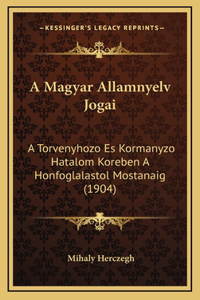 A Magyar Allamnyelv Jogai