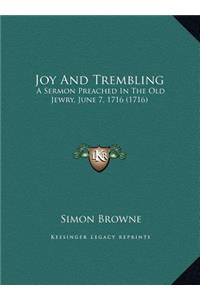 Joy And Trembling