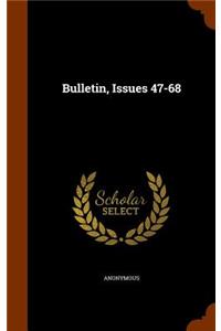 Bulletin, Issues 47-68