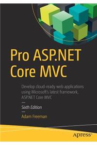 Pro ASP.Net Core MVC