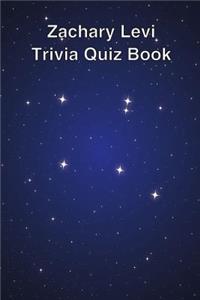 Zachary Levi Trivia Quiz Book