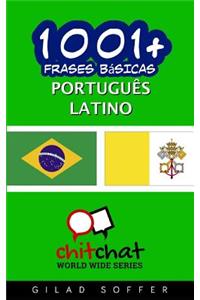 1001+ Frases básicas português - latino