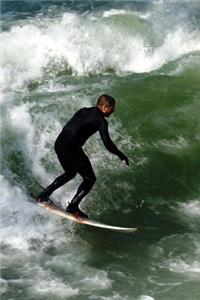 Surfer Catching a Wave Journal