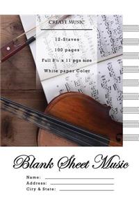 Blank Sheet Music