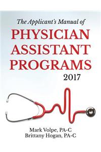 Applicant's Manual of Physician Assistant Programs