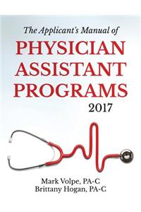 Applicant's Manual of Physician Assistant Programs