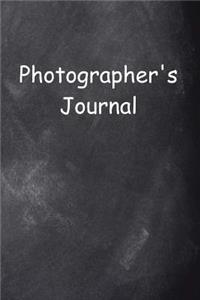 Photographer's Journal Chalkboard Design