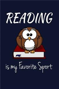 Reading Is My Favorite Sport