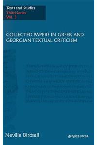 Collected Papers in Greek and Georgian Textual Criticism