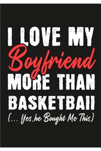 I love my Boyfriend More Than basketball (...yes, he bought me this)