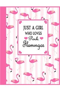 Just a Girl Who Loves Pink Flamingos