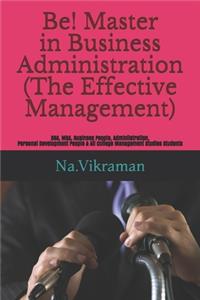 The Effective Management