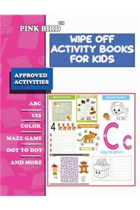 wipe off activity books for kids