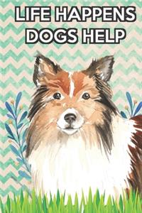 Life Happens Dogs Help 2020 Weekly Planner with Bible Verses