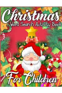 Christmas Word Search Activity Book for Children