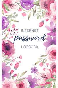 Internet Password Logbook