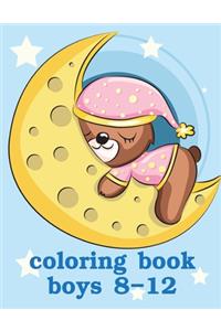 Coloring Book Boys 8-12