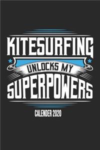 Kitesurfing Unlocks My Superpowers Calender 2020