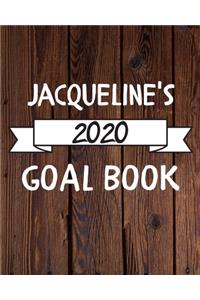 Jacqueline's 2020 Goal Book