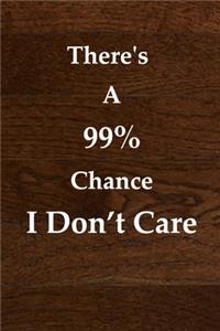 There's A 99% Chance I Don't Care