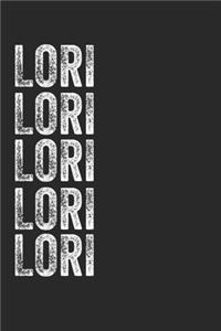 Name LORI Journal Customized Gift For LORI A beautiful personalized